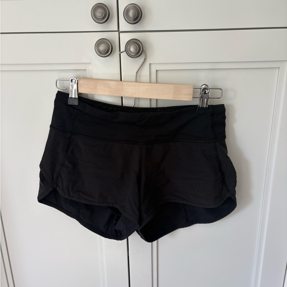 Lululemon Athletica Black Athletic Shorts